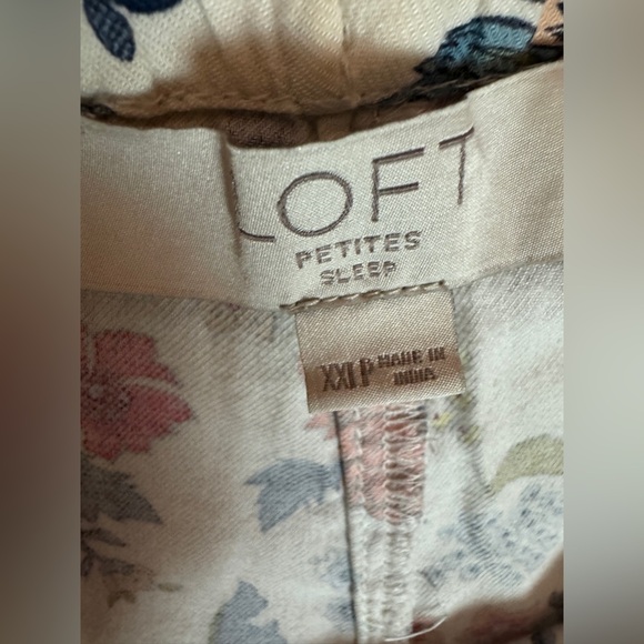 LOFT Multicolor Floral Jumpsuit Size XXLP - Picture 12 of 14